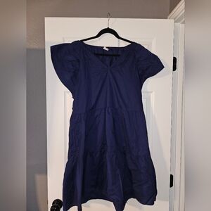 Navy Blue Dress, size Large by Good Hart by Matilda Jane
